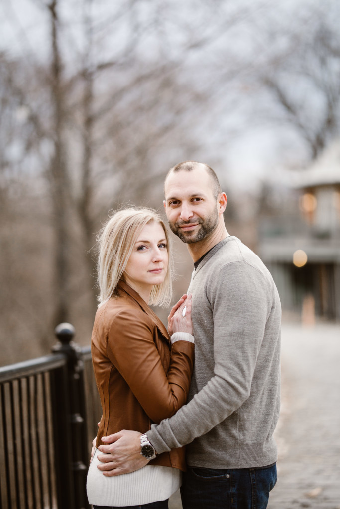 Schenley Park Winter Engagement Photos