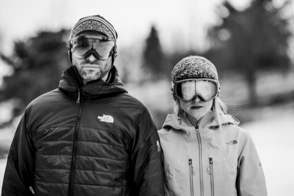Ski inspired engagement Photos
