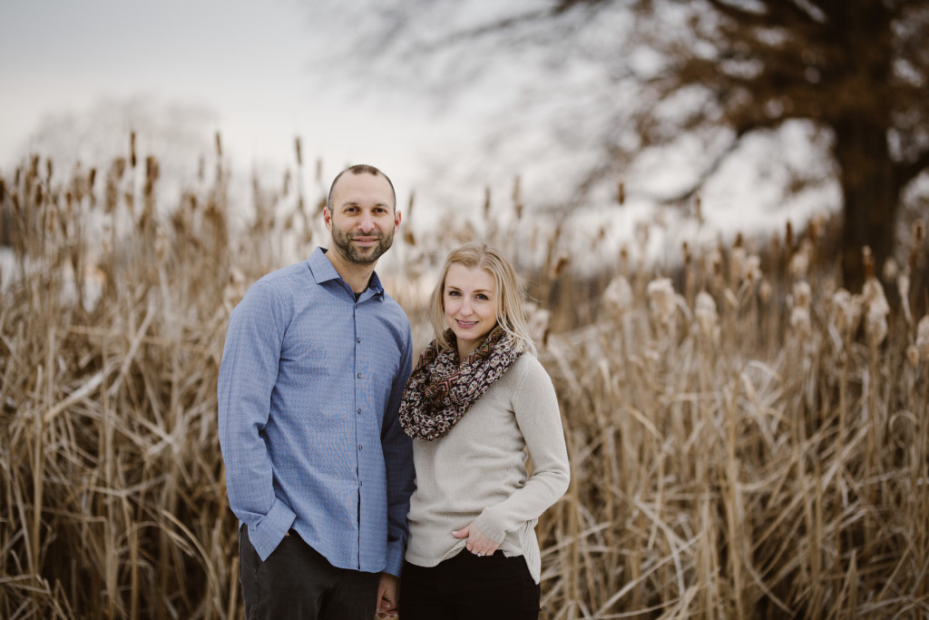 Schenley Park Winter Engagement Photos