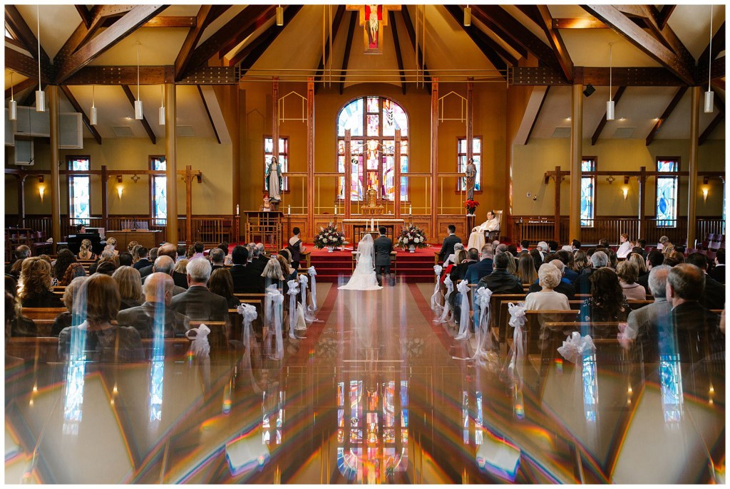 Catholic wedding ceremony