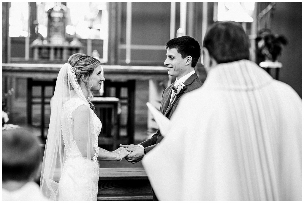 Catholic wedding ceremony