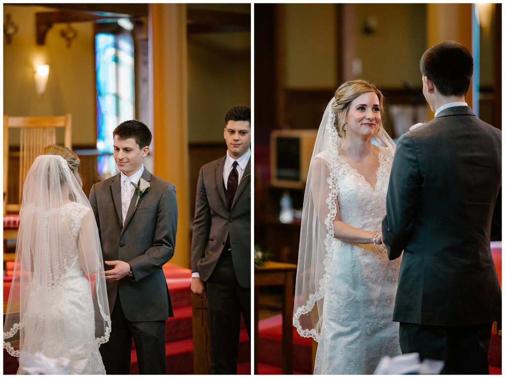 Catholic wedding ceremony