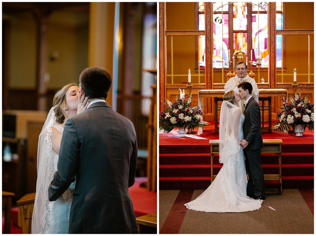 Catholic wedding ceremony