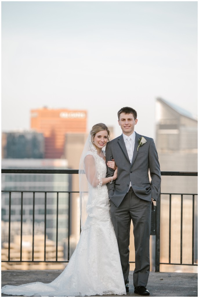 Bride and Groom at Mount Washington