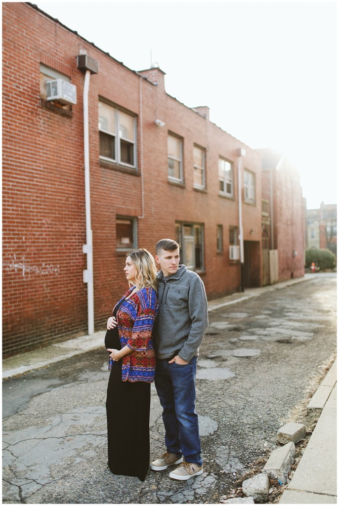 Mexican War Streets maternity photos