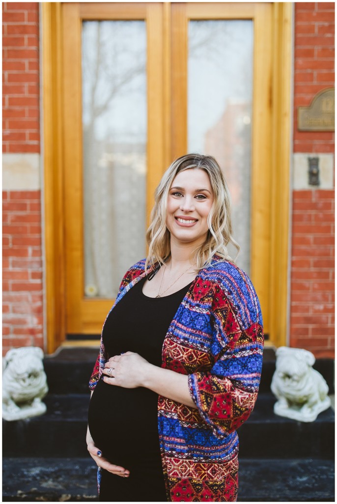 Mexican War Streets maternity photos