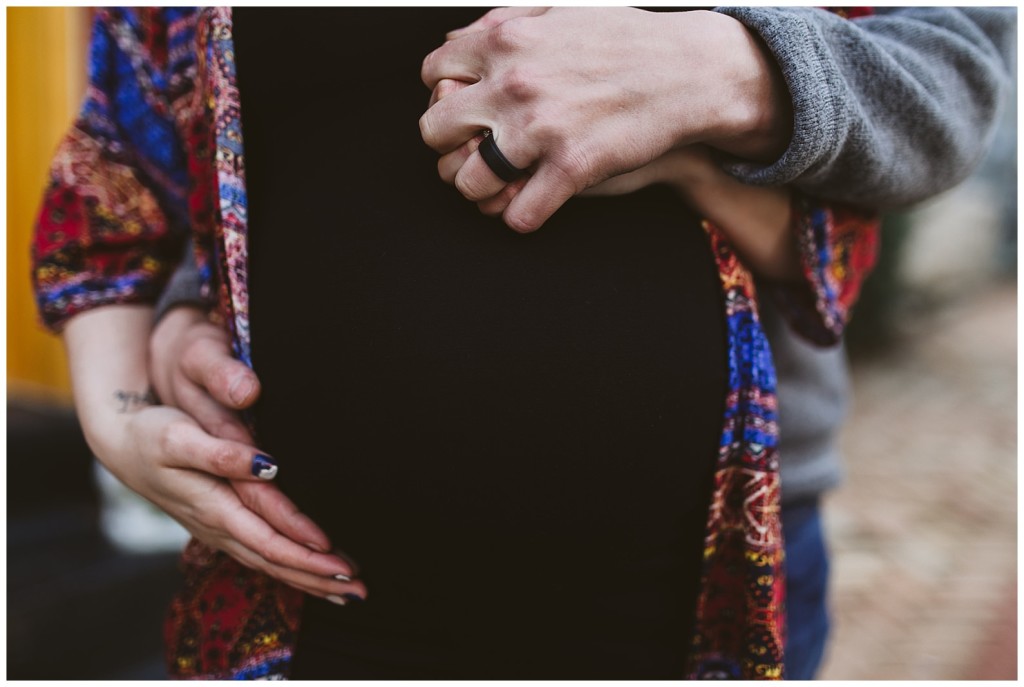 Mexican War Streets maternity photos