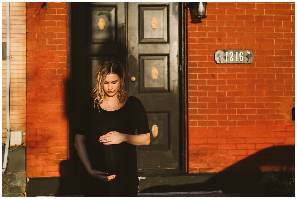 Mexican War Streets maternity photos