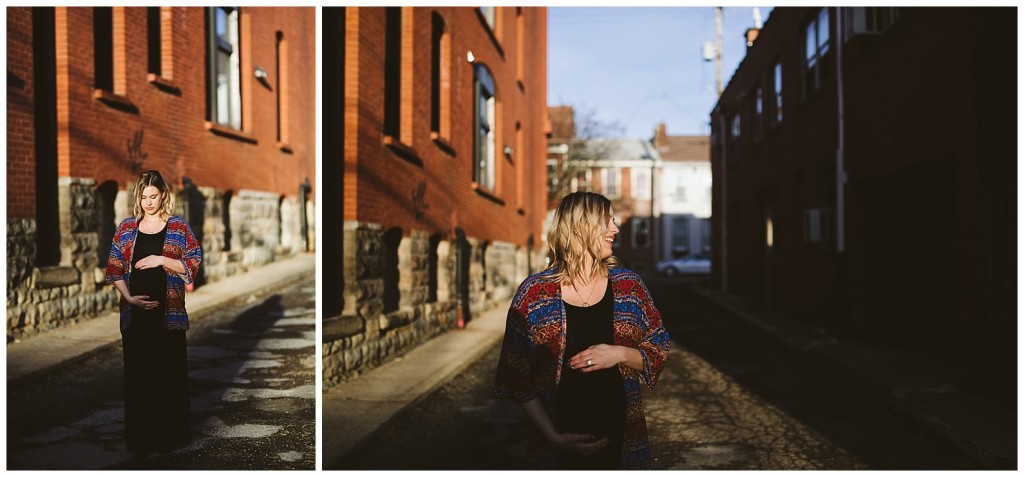 Mexican War Streets maternity photos