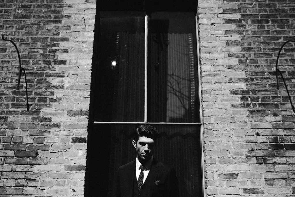 Groom getting ready Sky Armory