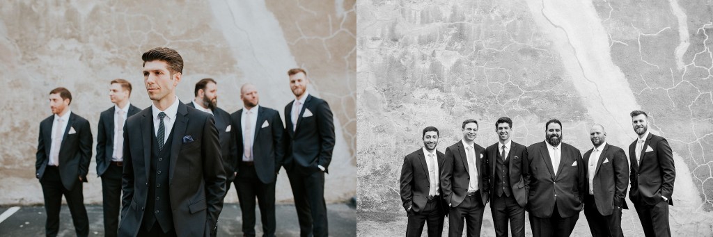 Groomsmen at Sky Armory