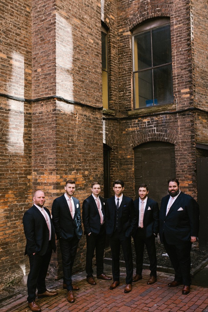 Groomsmen at Sky Armory