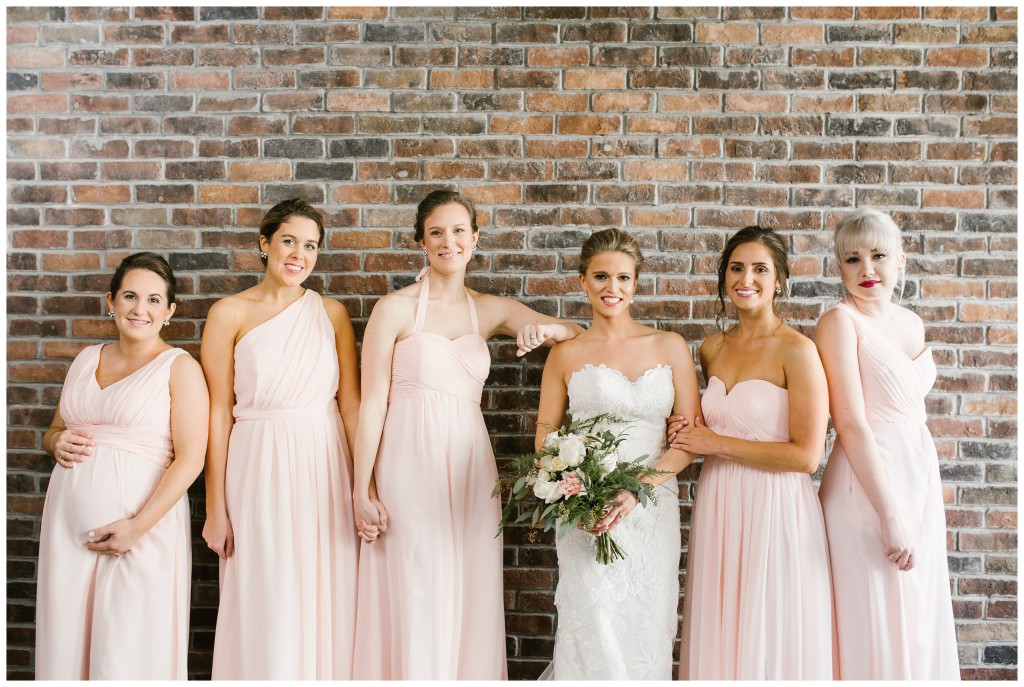bridesmaids at sky armory