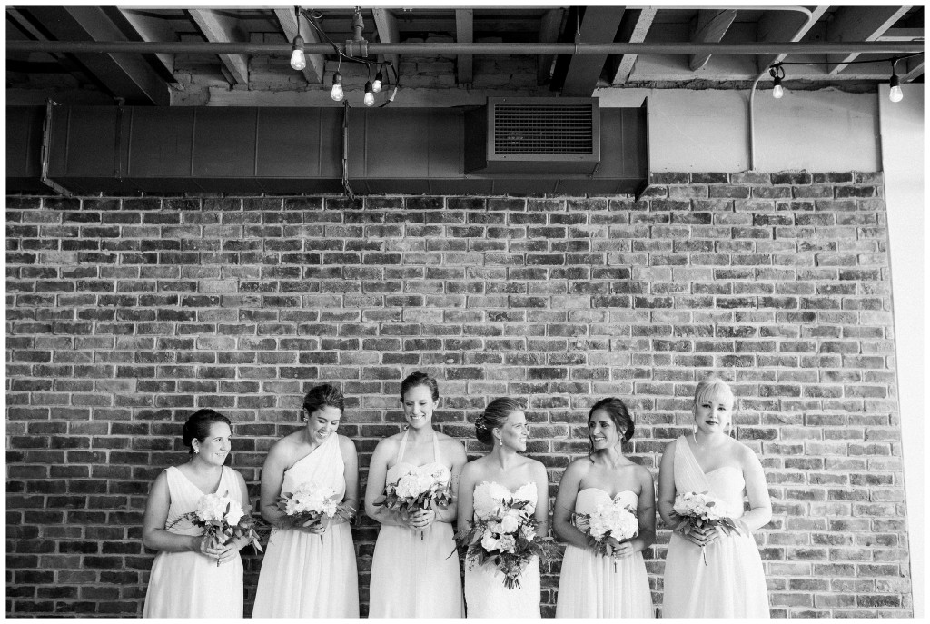 bridesmaids at sky armory
