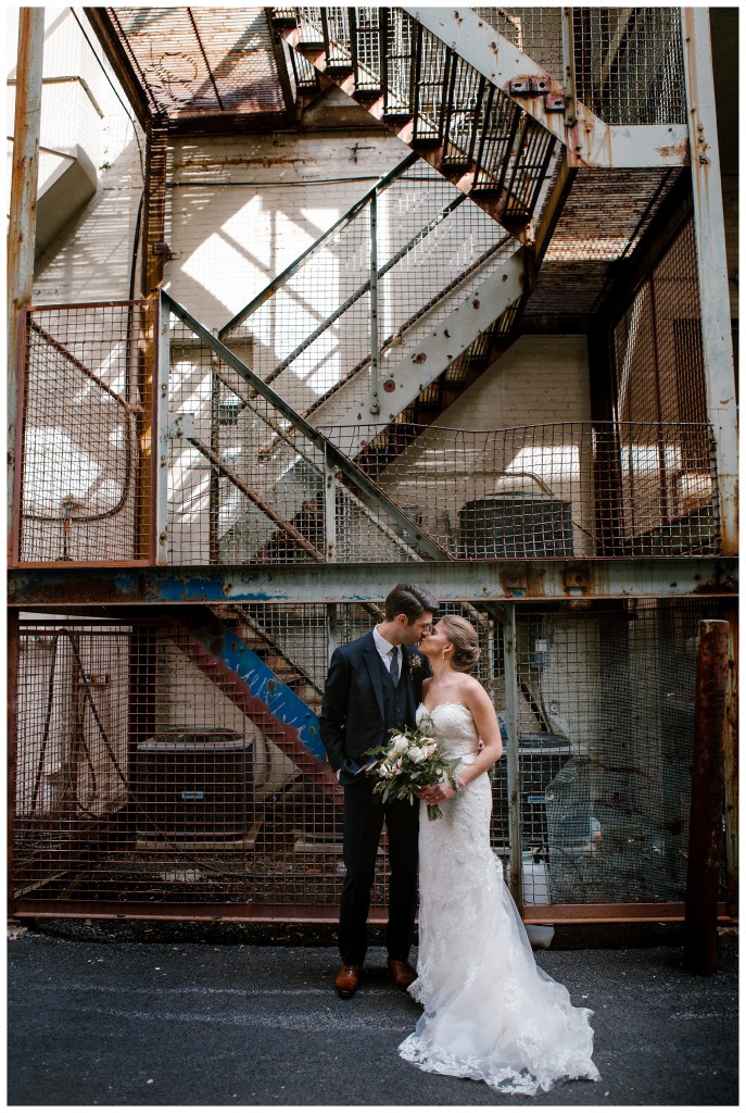 bridal party at sky armory