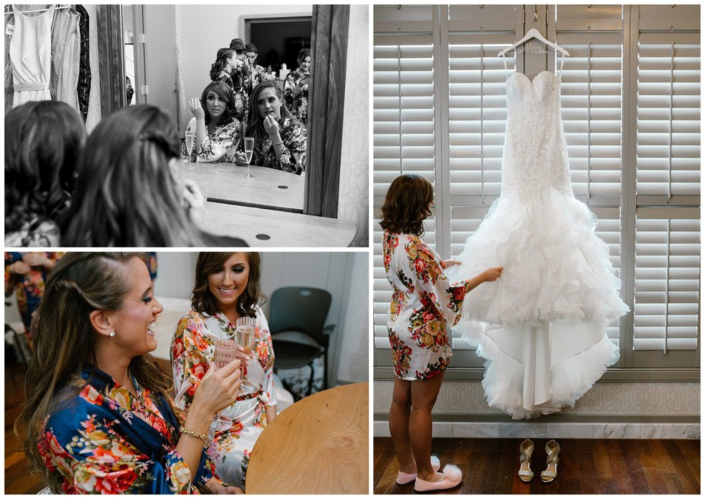 bride getting ready