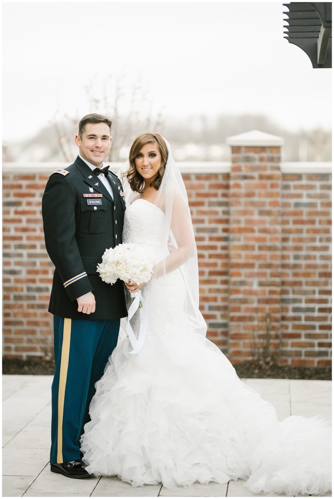 Noahs event center bride and groom