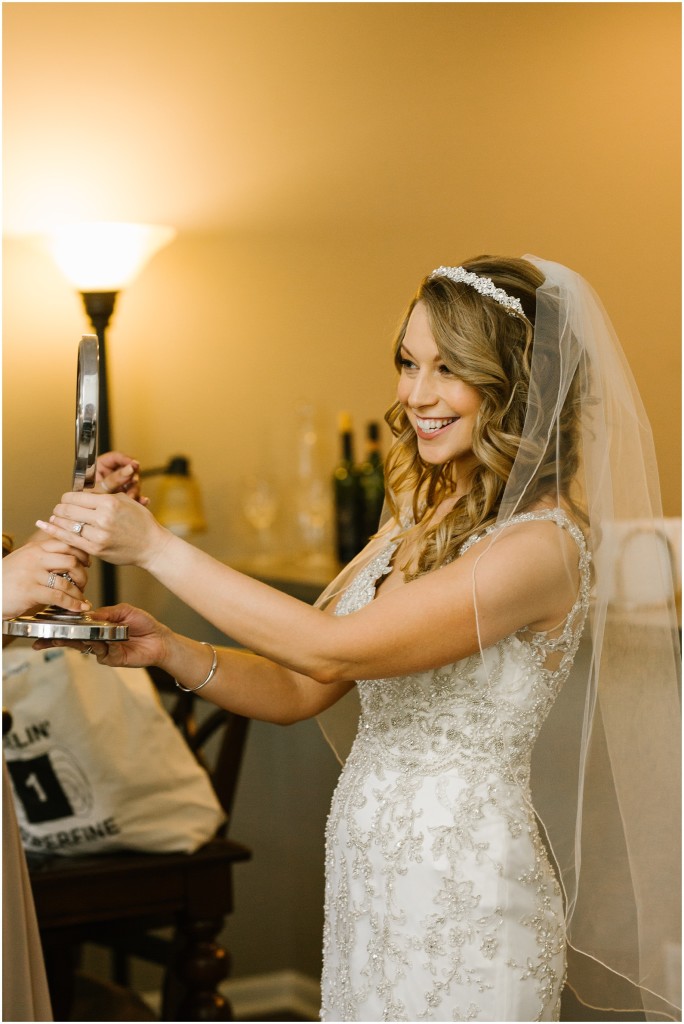 bride getting ready