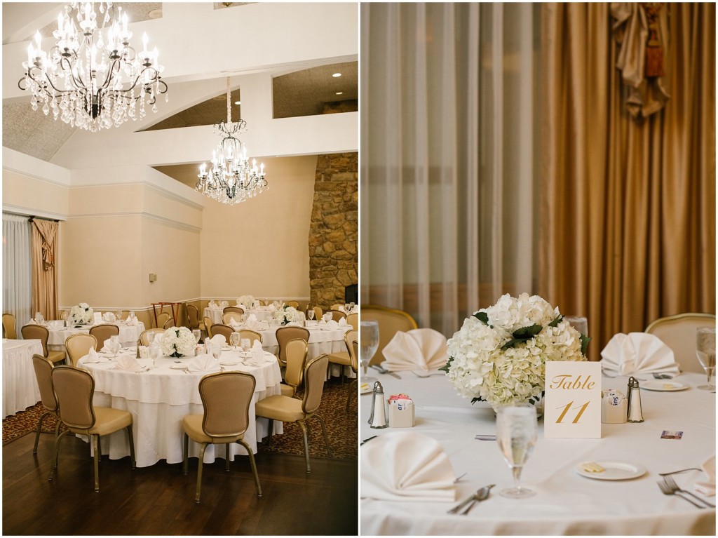 Wildwood Golf Club Wedding reception