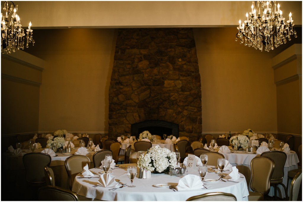 Wildwood Golf Club Wedding reception