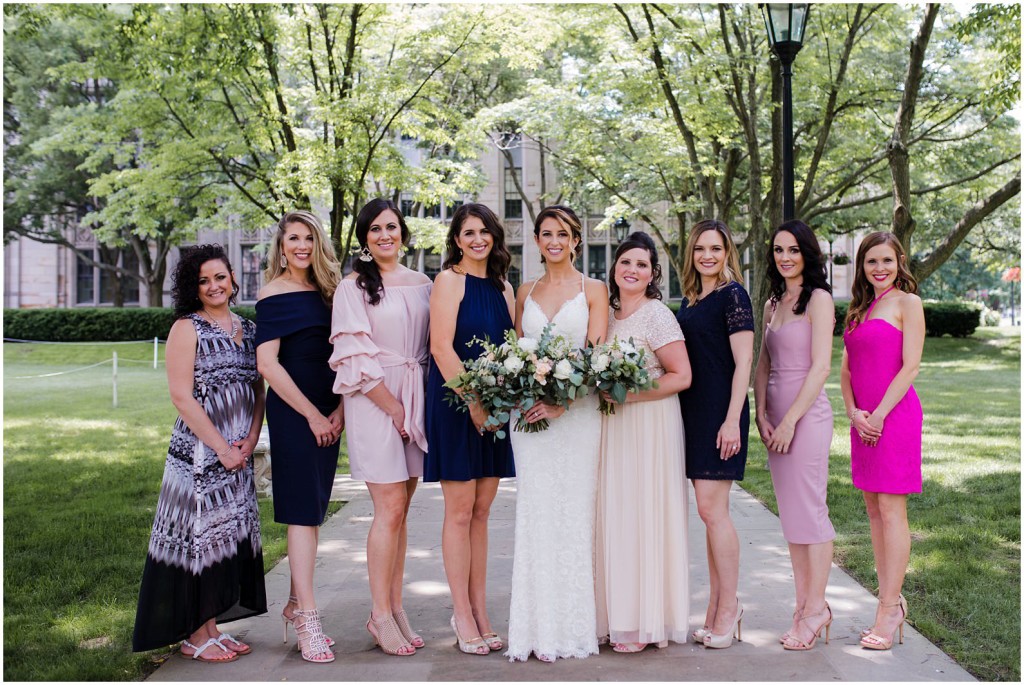 pitt campus wedding photos 