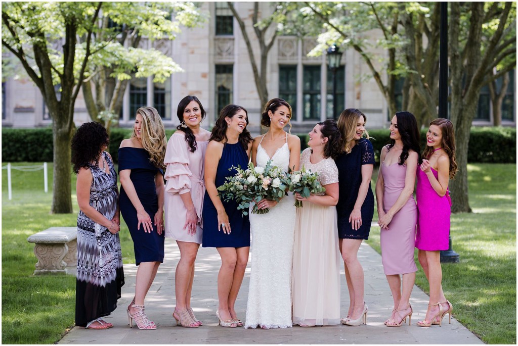 pitt campus wedding photos 