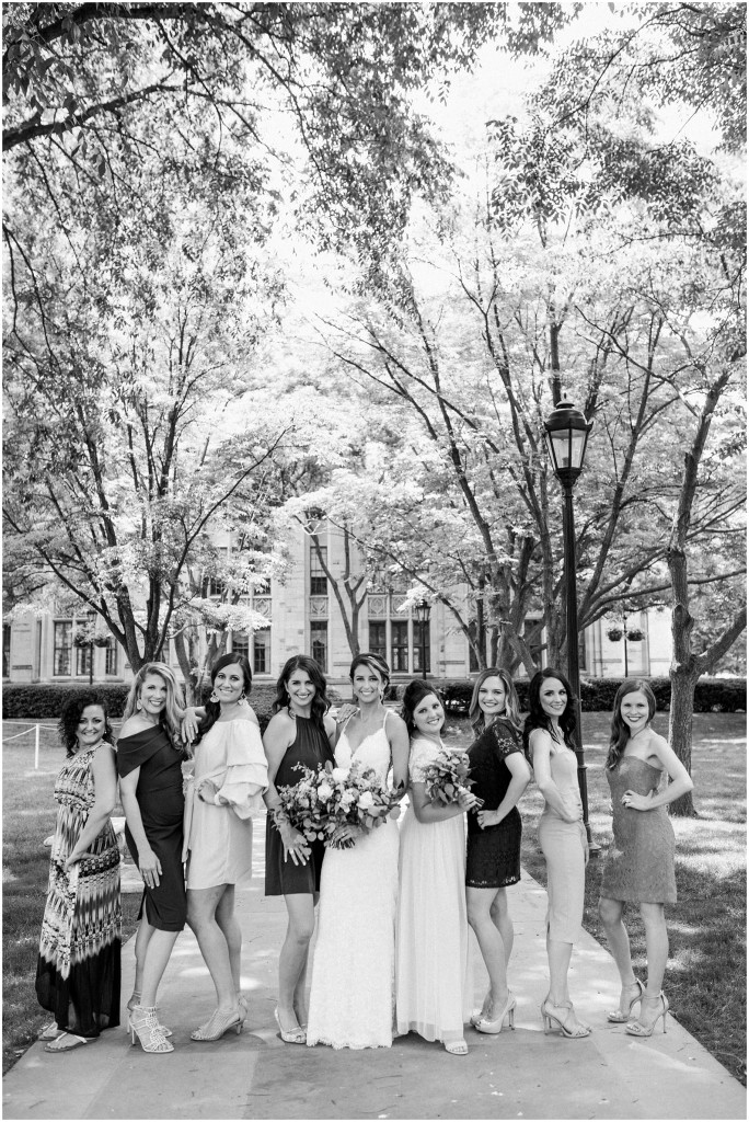 pitt campus wedding photos 