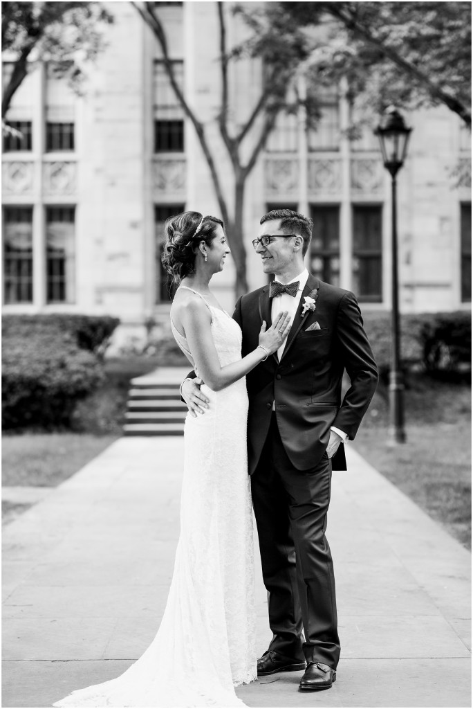 pitt campus wedding photos 