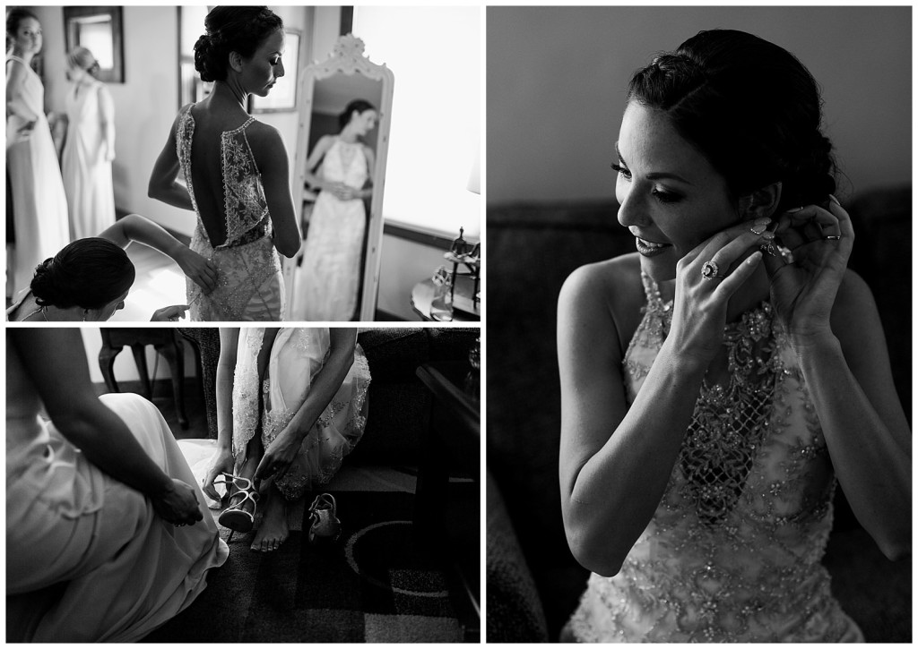 bride getting ready