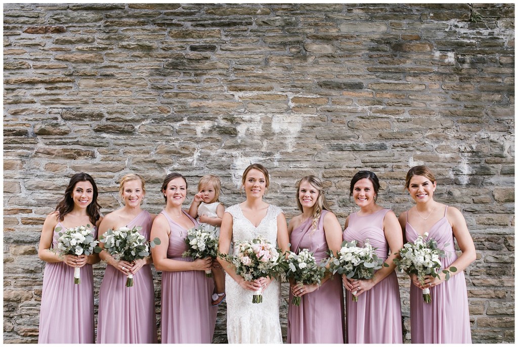 bridesmaids at longue vue club