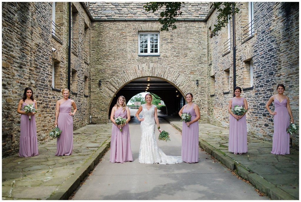 bridesmaids at longue vue club