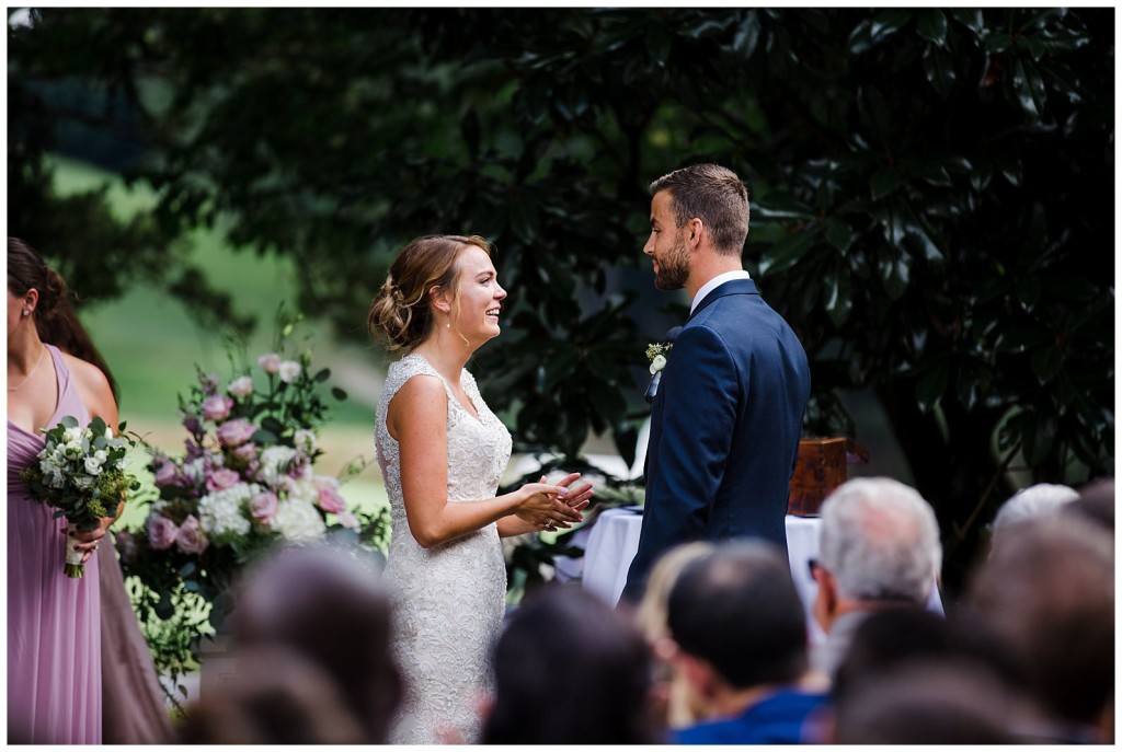 longue vue club wedding ceremony