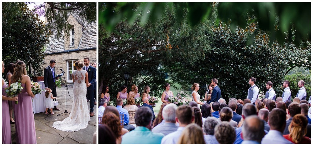 longue vue club wedding ceremony