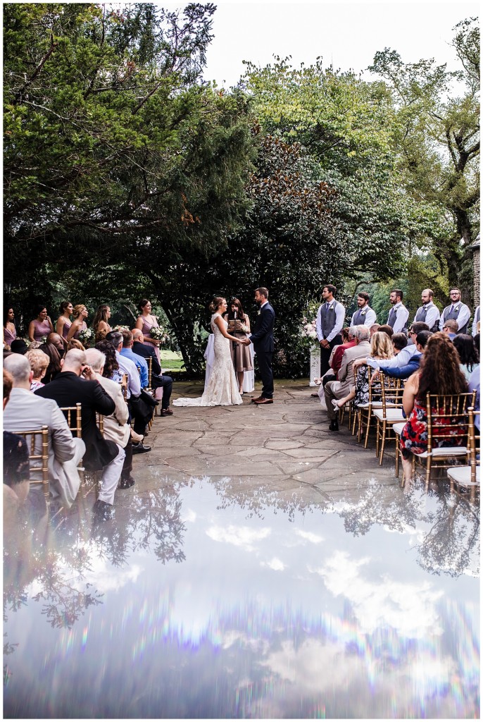 longue vue club wedding ceremony