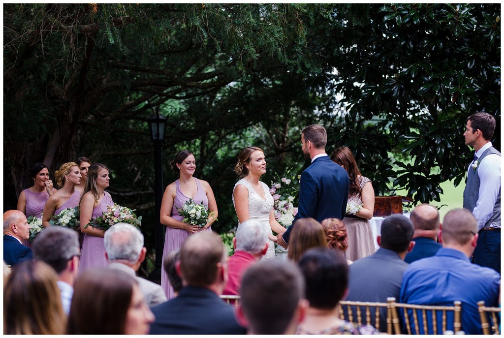 longue vue club wedding ceremony