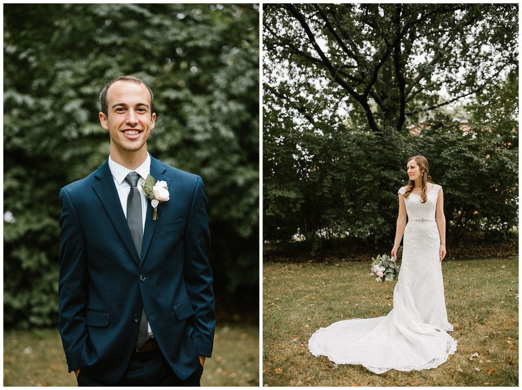 bride and groom at Duquesne 