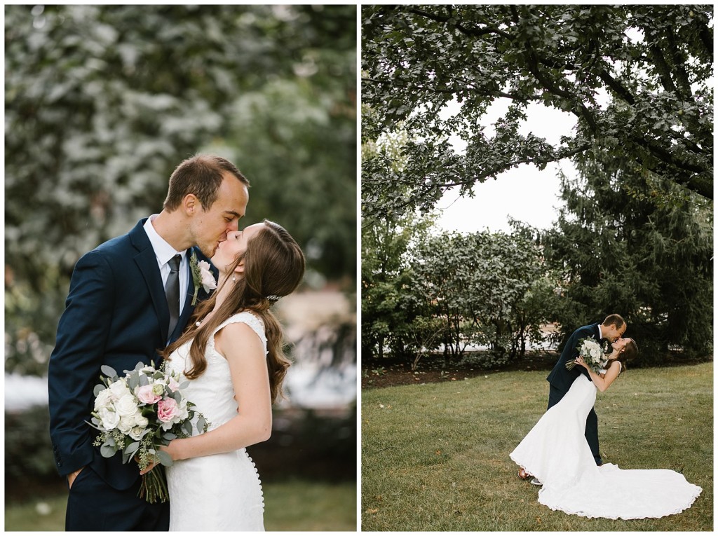 bride and groom at Duquesne 