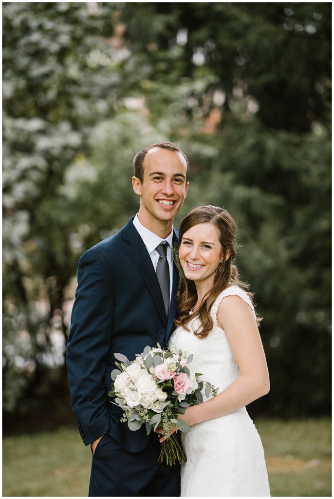 bride and groom at Duquesne 