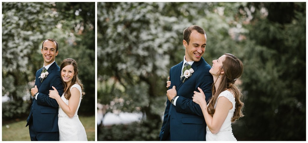 bride and groom at Duquesne 