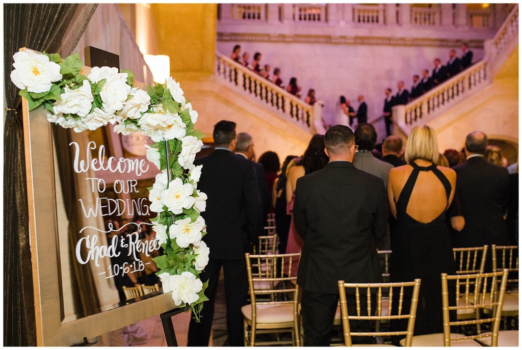 Renaissance Pittsburgh Hotel wedding ceremony