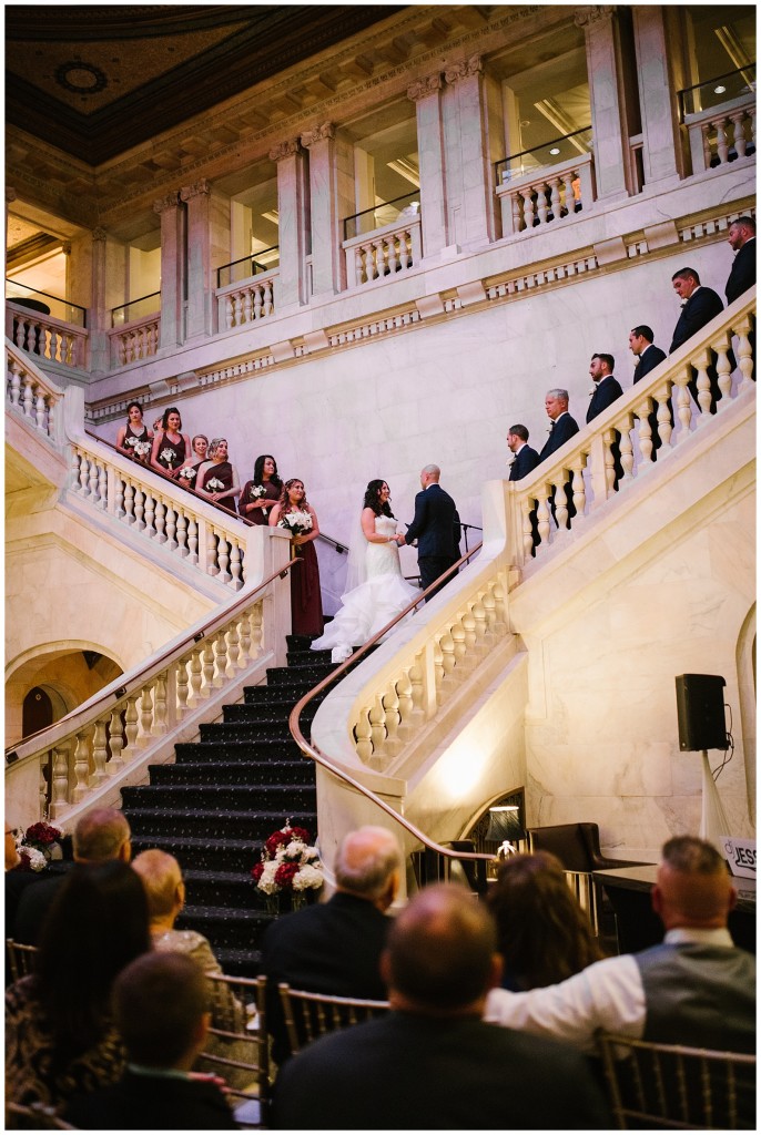 Renaissance Pittsburgh Hotel wedding ceremony