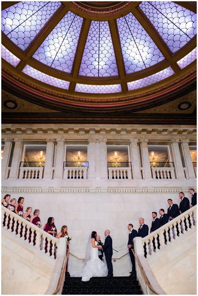 Renaissance Pittsburgh Hotel wedding ceremony