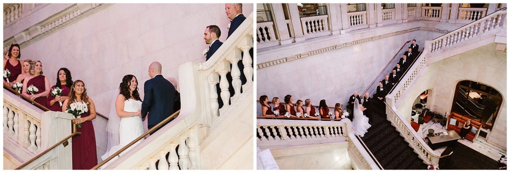 Renaissance Pittsburgh Hotel wedding ceremony