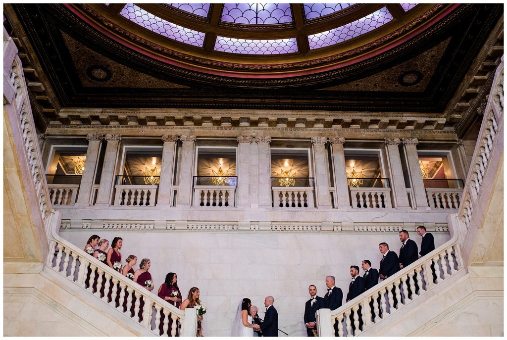 Renaissance Pittsburgh Hotel wedding ceremony