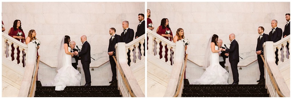 Renaissance Pittsburgh Hotel wedding ceremony