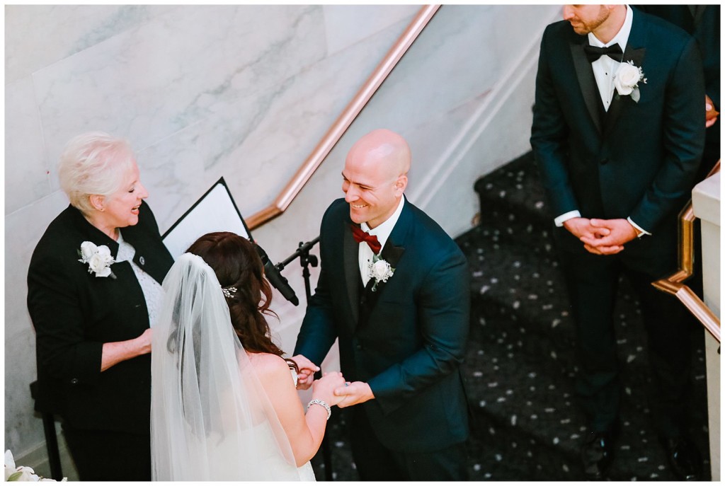 Renaissance Pittsburgh Hotel wedding ceremony