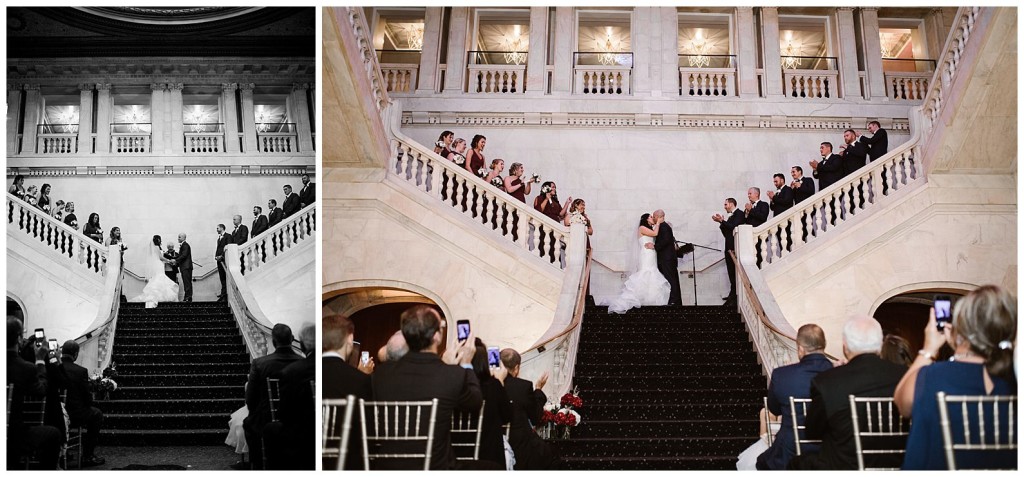 Renaissance Pittsburgh Hotel wedding ceremony