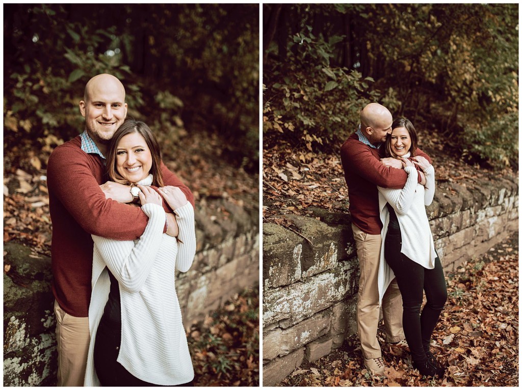 Fall Engagement Photos At Schenley Park