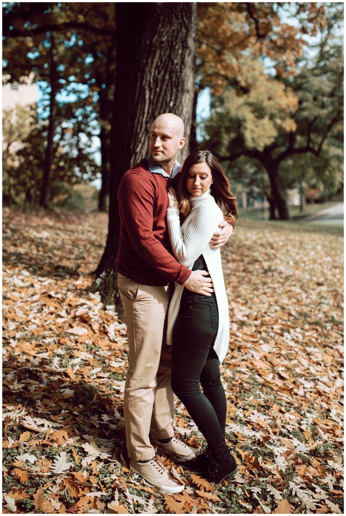 Fall Engagement Photos At Schenley Park