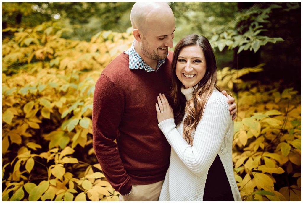 Fall Engagement Photos At Schenley Park